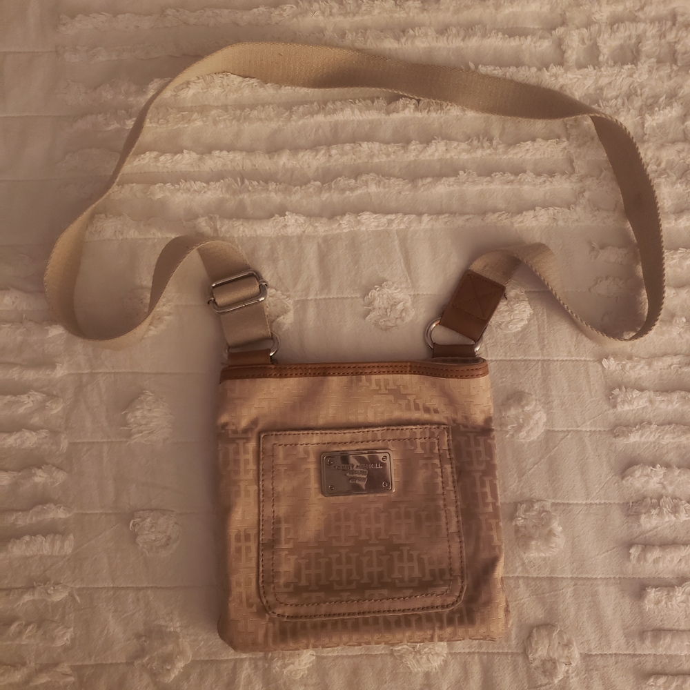 Tommy Hilfiger Tan Crossbody Bag